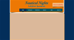 Desktop Screenshot of nauticalnights.com